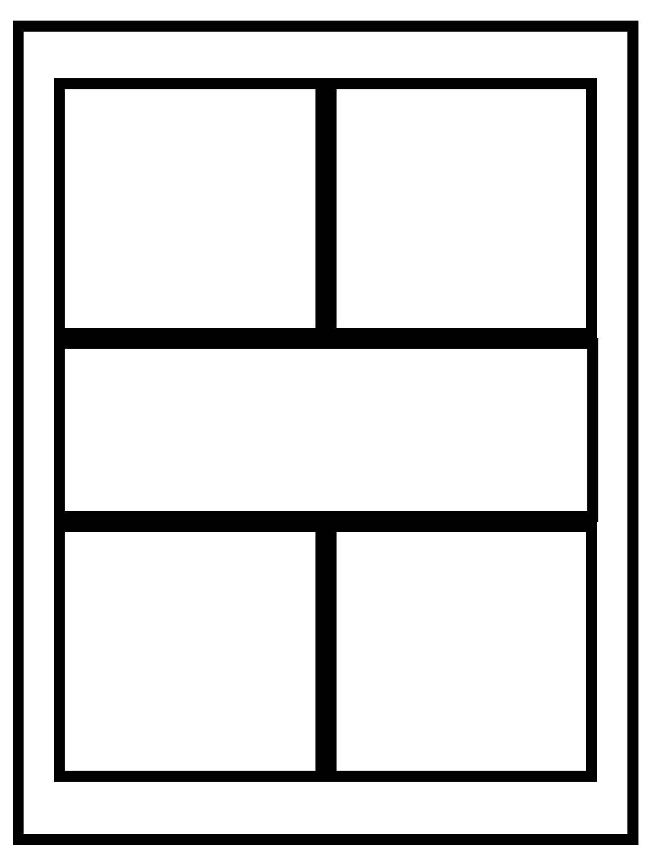 1 Pager Templates Set Of 3 By Blended Inspirations TPT