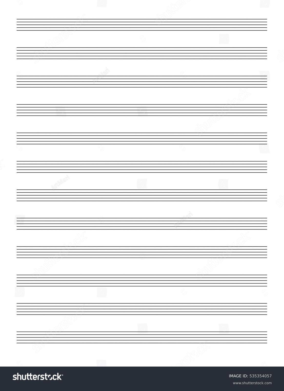 10 Hundred Empty Music Score Royalty Free Images Stock Photos Pictures Shutterstock