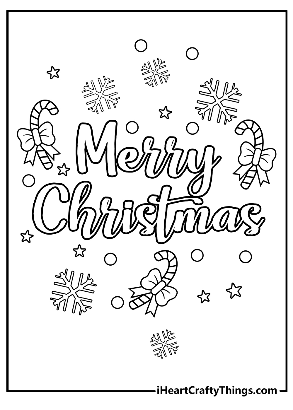 100 Christmas Coloring Pages 100 Free PDF Printables 