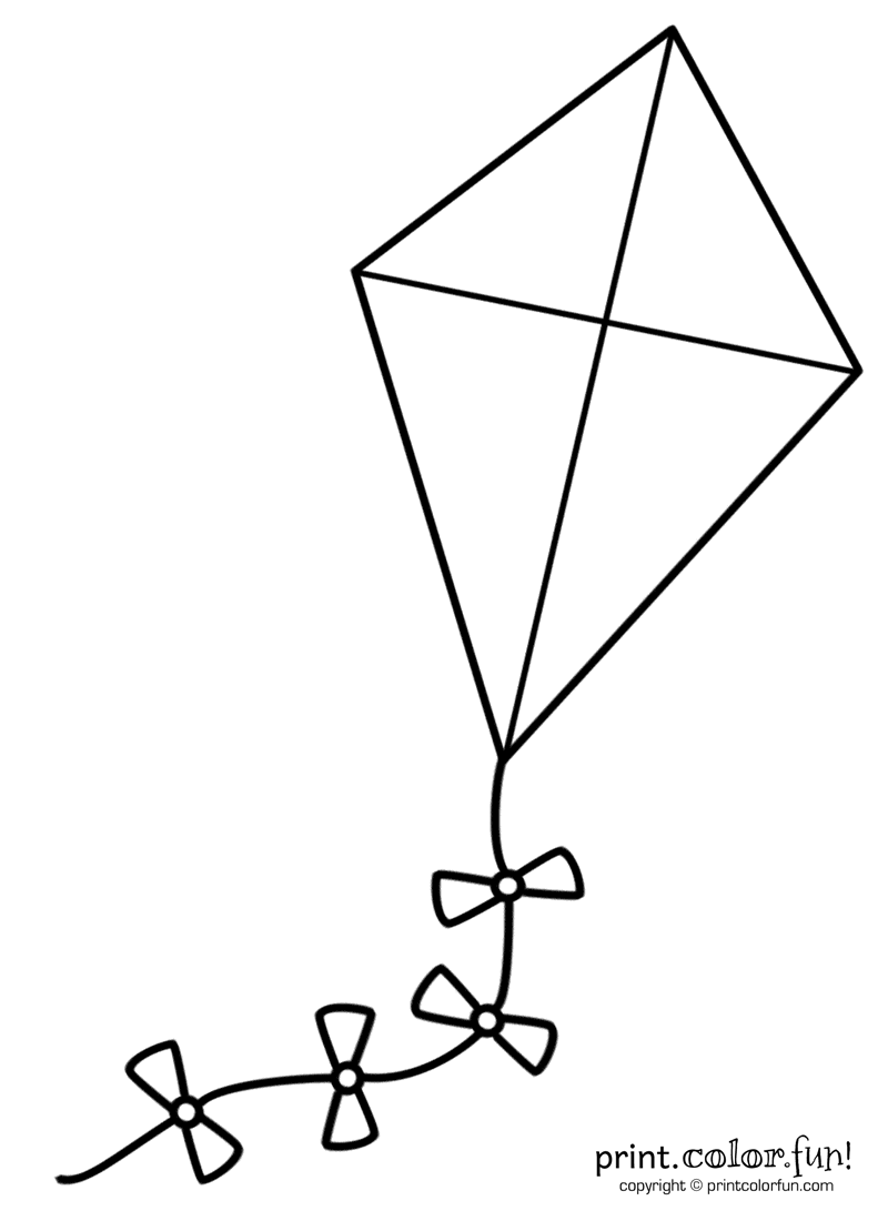 15 Free Kite Clipart Kite Coloring Pages Let Your Imagination Take Flight With These Fun Facts And Craft Ideas At PrintColorFun