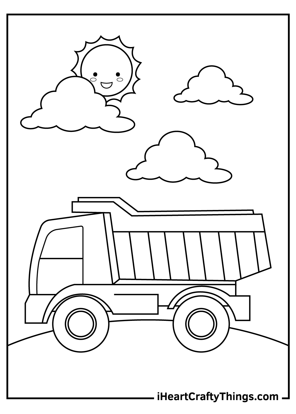 15 Truck Coloring Pages 100 Free Printables 