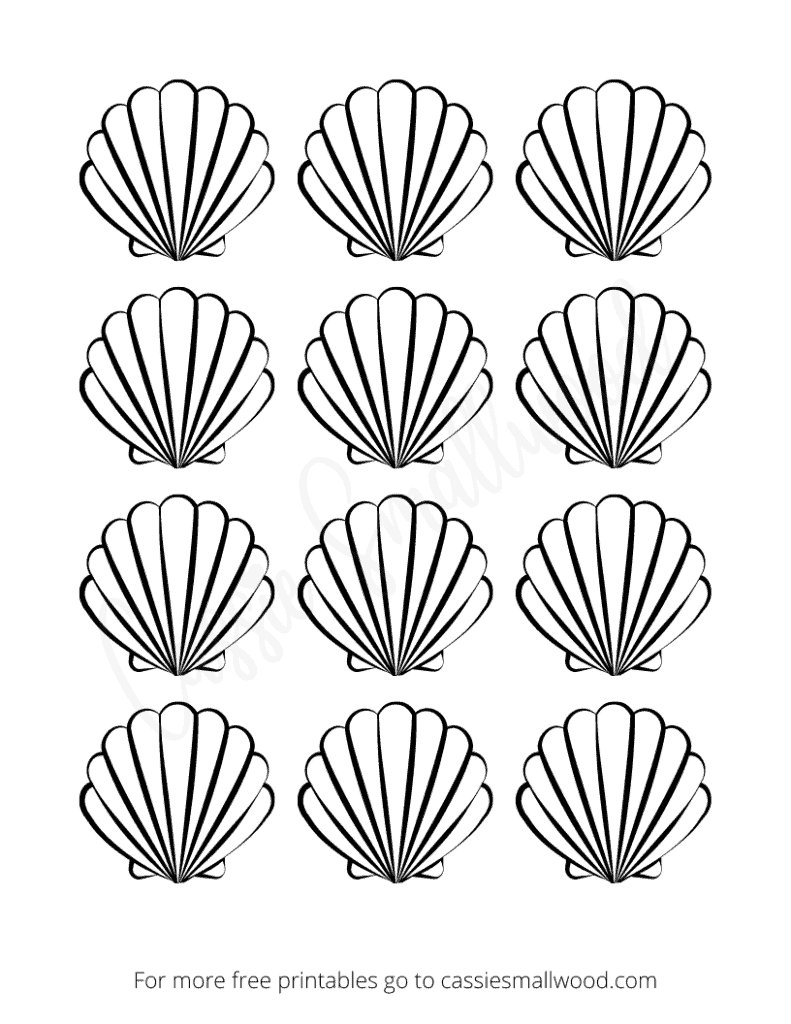 17 Cute Mermaid Templates Cassie Smallwood