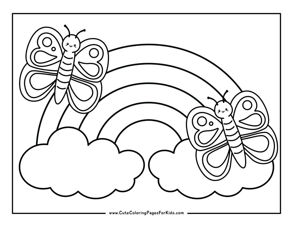 17 Rainbow Coloring Pages Free Printable PDFs Cute Coloring Pages For Kids 17 Rainbow Coloring Pages Free Printable PDFs Cute Coloring Pages For Kids
