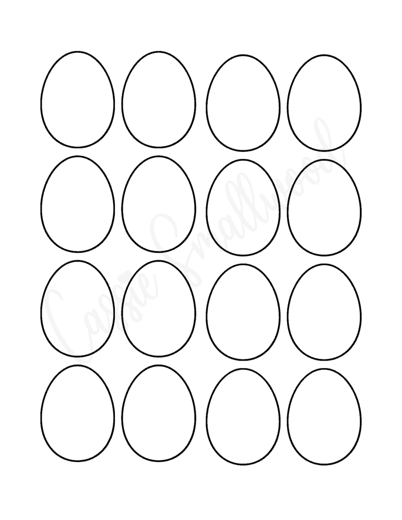 egg template printable free