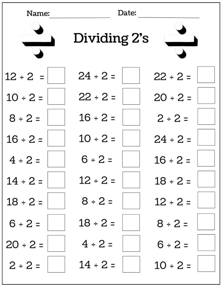 24 Printable Multiplication And Division Worksheets 1 12 Fill In The Blanks With Answer Pages Maths Drills Etsy Finland