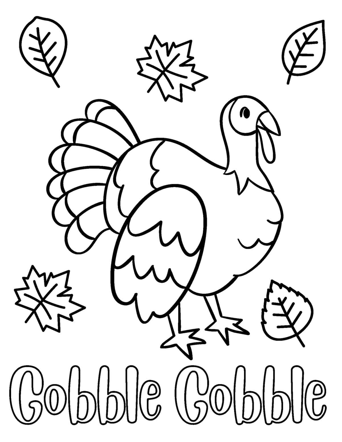 thanksgiving coloring sheets printable