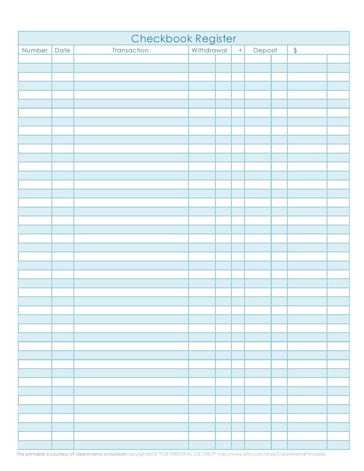 30 Printable Check Register Templates Excel TemplateArchive
