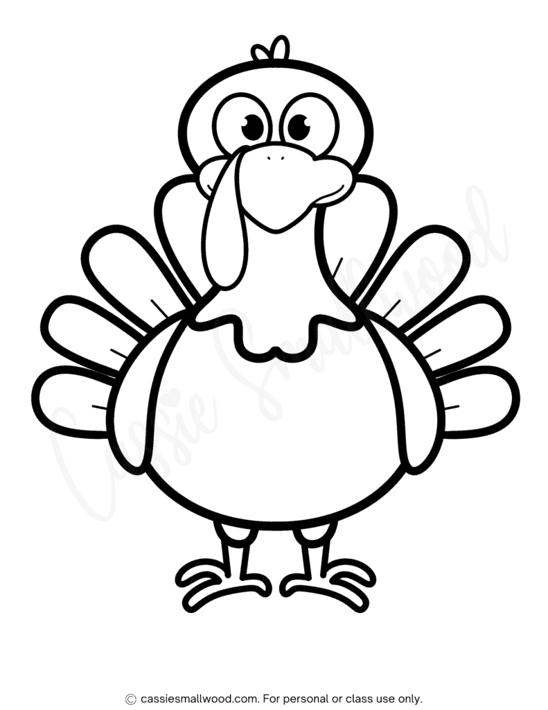 turkey printable template