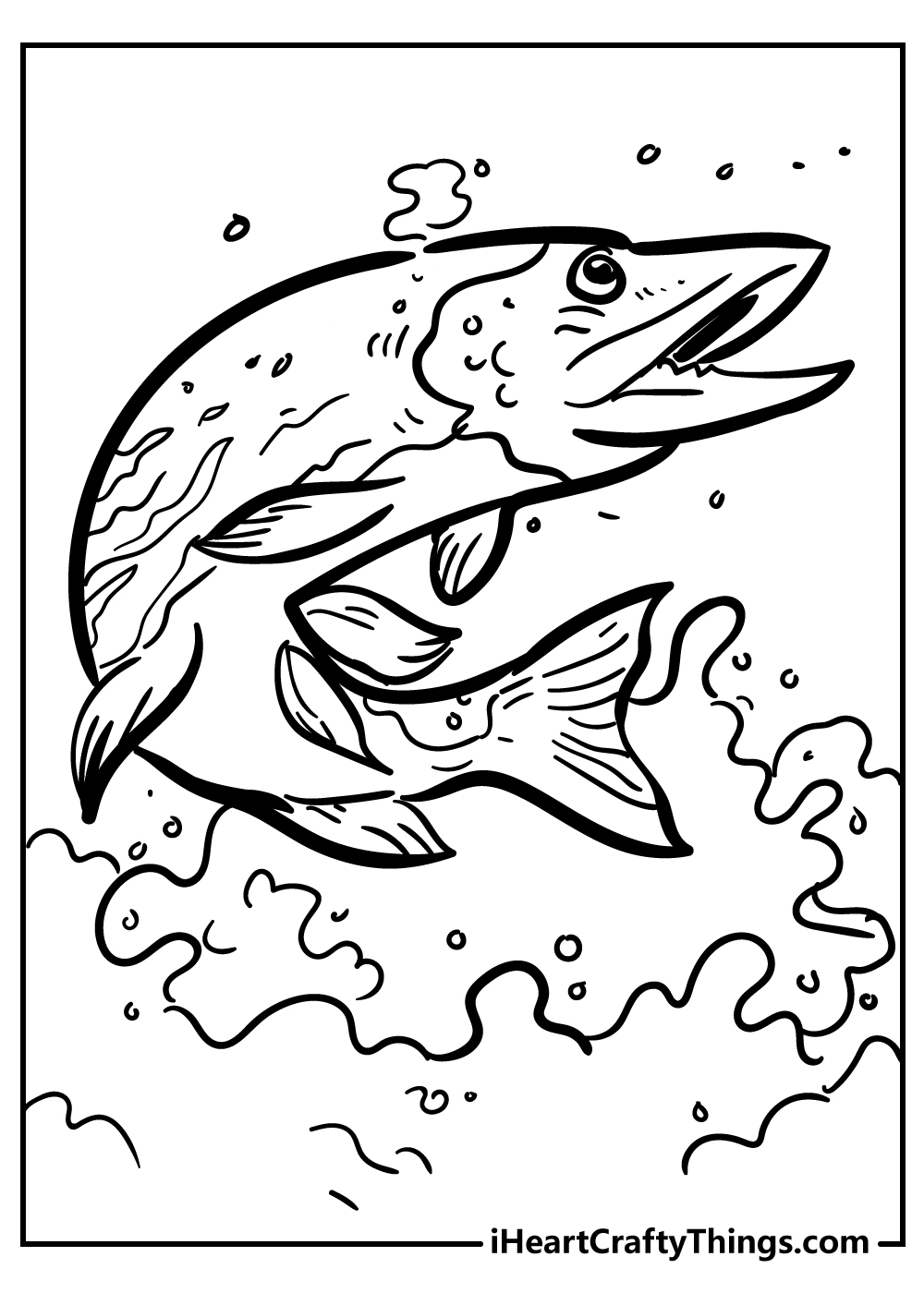 printable fish coloring sheets