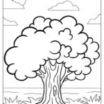 38 Tree Coloring Pages Free PDF Printables 