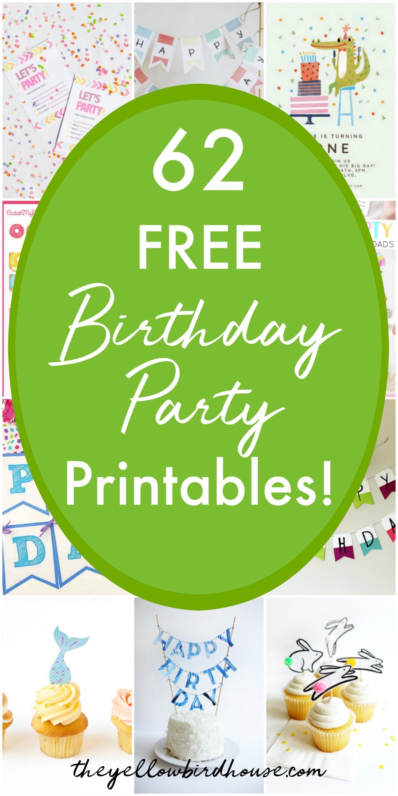 free birthday sign printables
