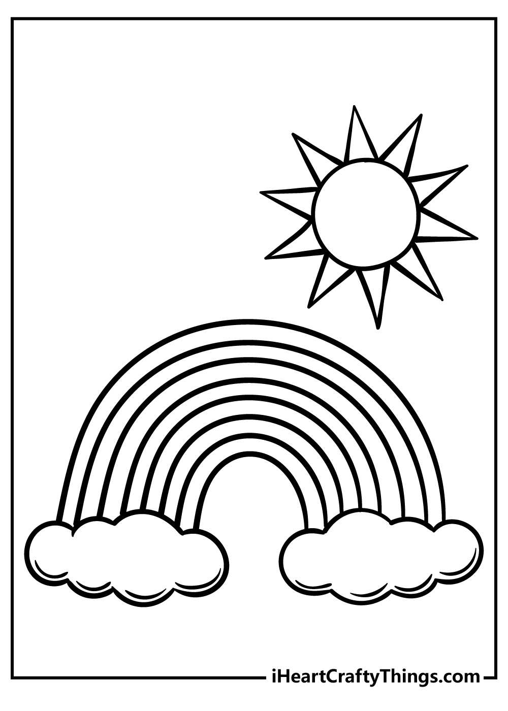 64 Rainbow Coloring Pages 100 Free Printables  64 Rainbow Coloring Pages 100 Free Printables