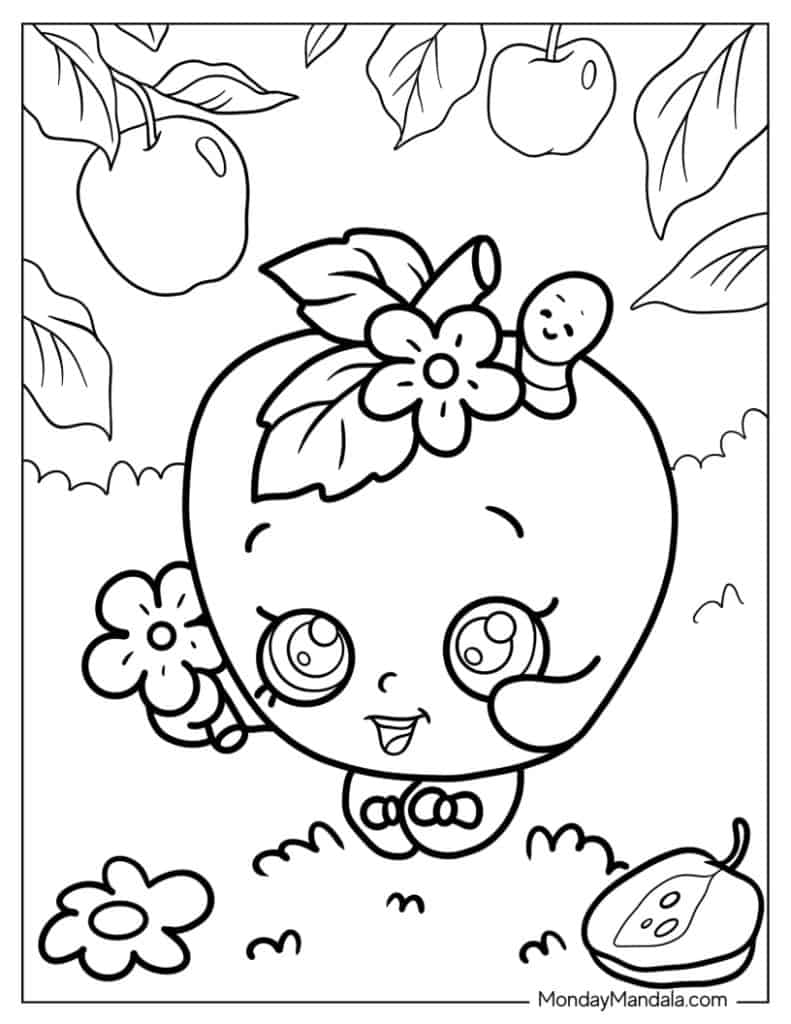 66 Shopkins Coloring Pages Free PDF Printables  66 Shopkins Coloring Pages Free PDF Printables