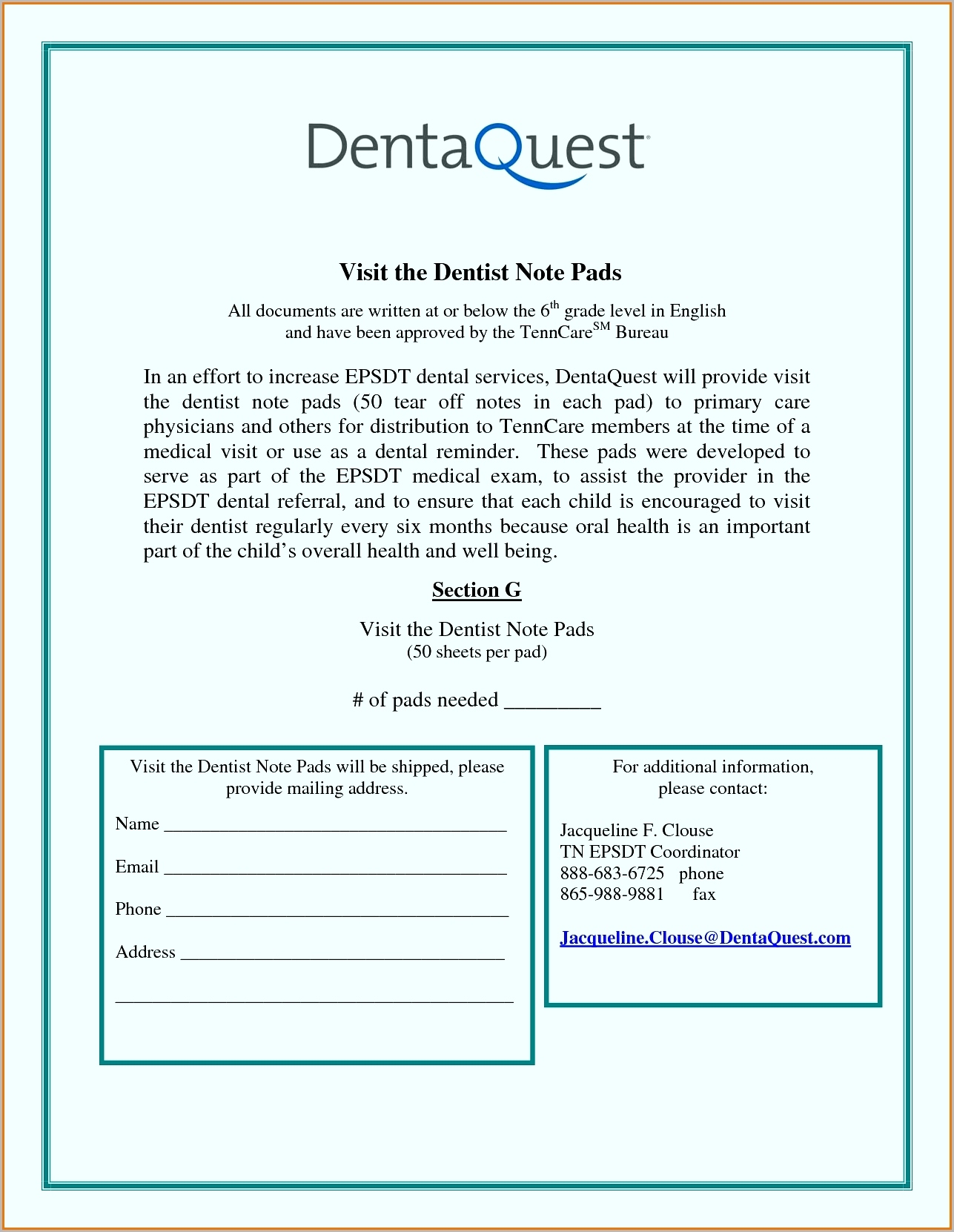 7 Dental Note Examples To Download