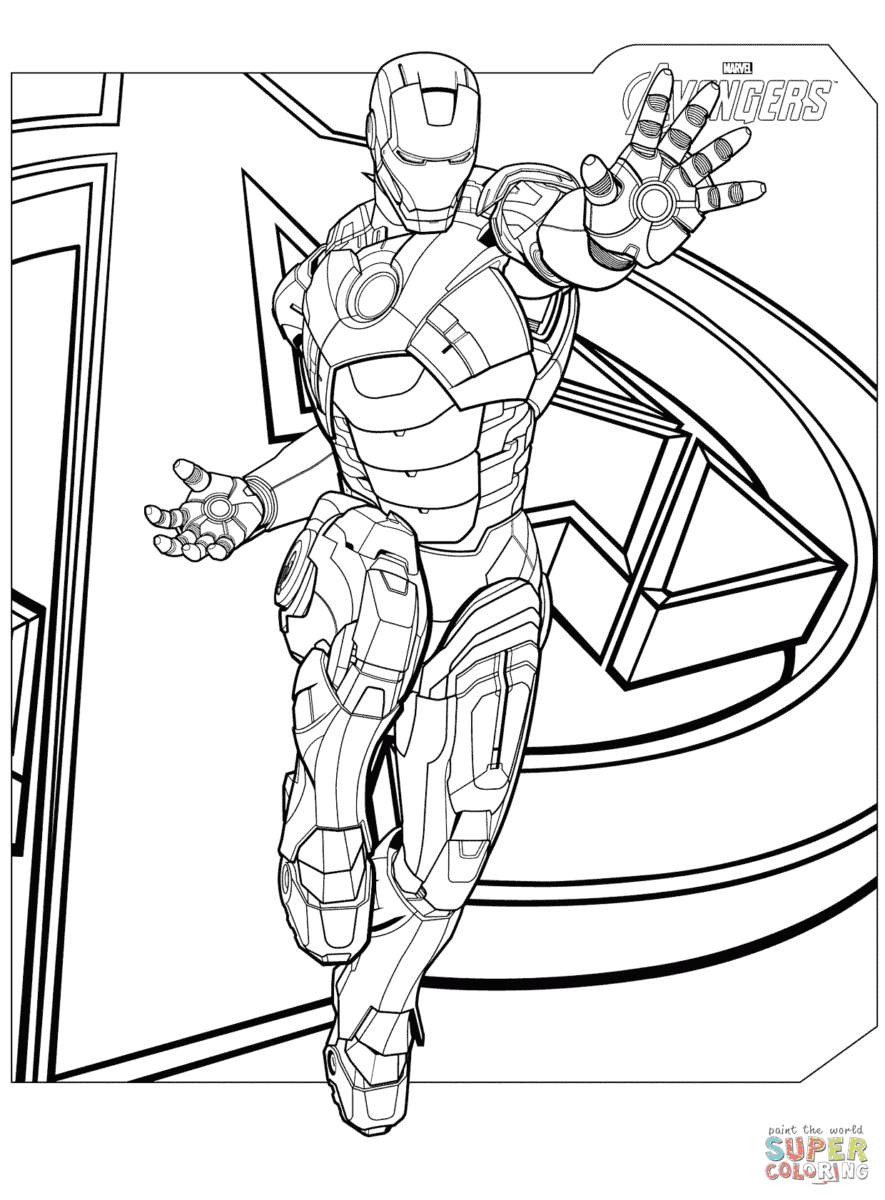 printable marvel coloring sheets