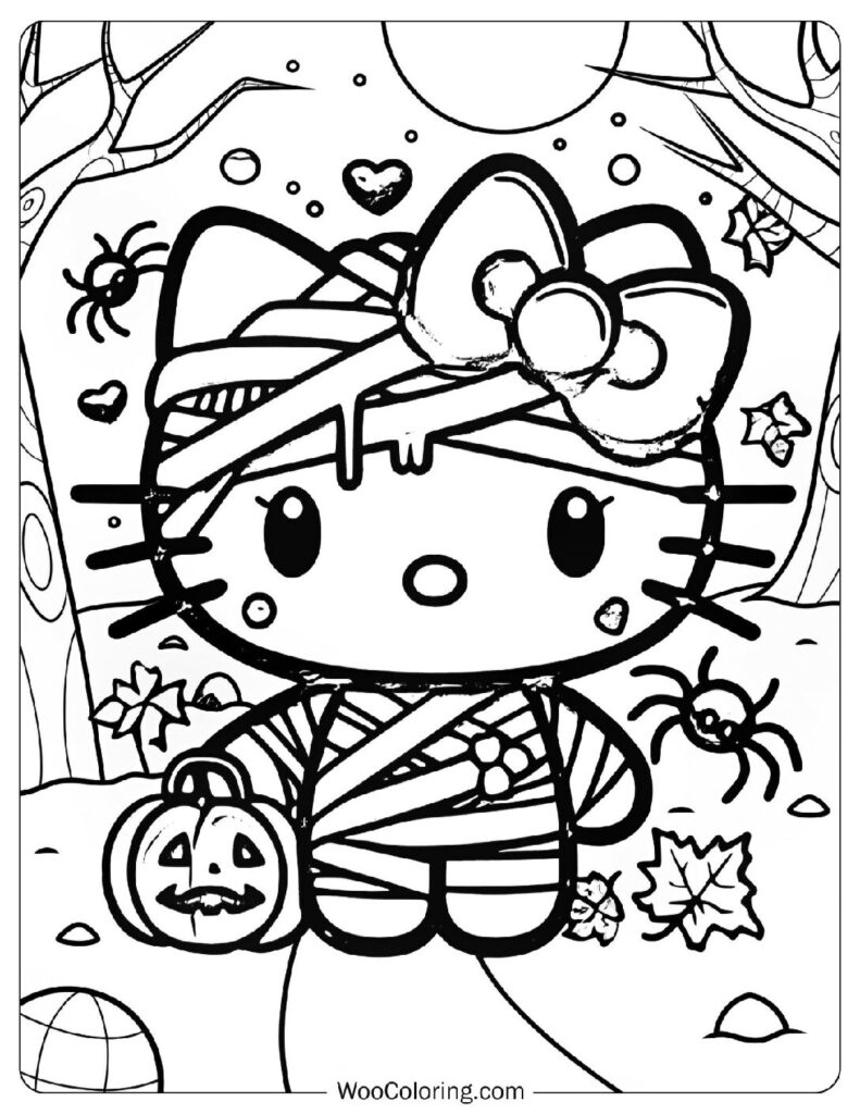 hello kitty coloring sheets printable