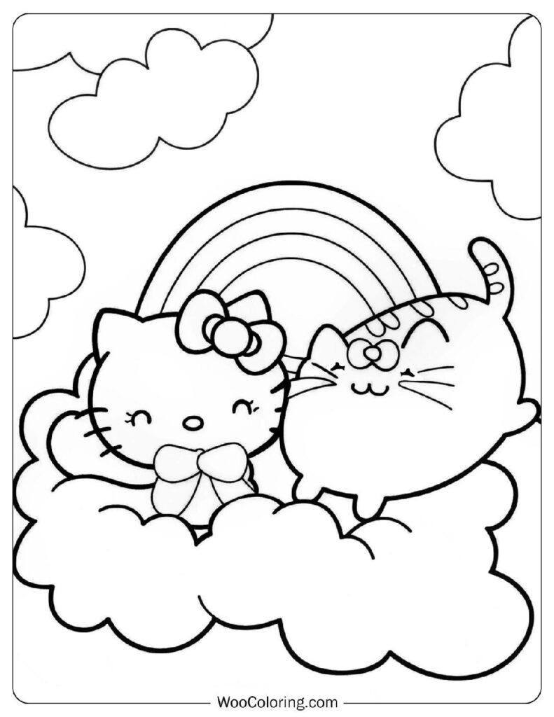 hello kitty printable template