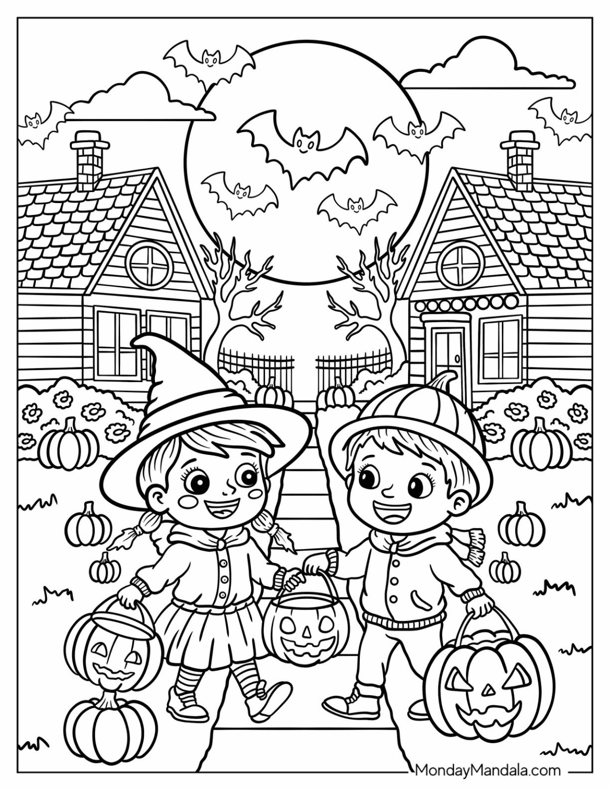 fall printable color sheets