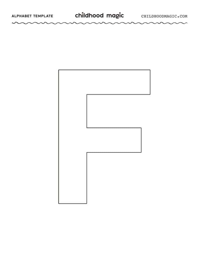 letter i template printable