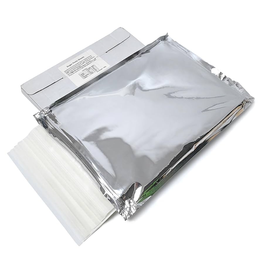 Amazon Derzio 25 Pcs A4 11 7 X 8 3 Frosting Sheets Icing Sheets Edible Paper For Cakes Printable Sugar Sheets Cake Edible Sheets Edible Image Paper For Cake Toppers Cakes Cookies Decor 