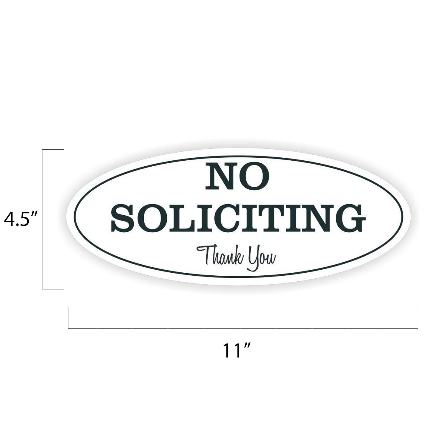 printable no soliciting sign