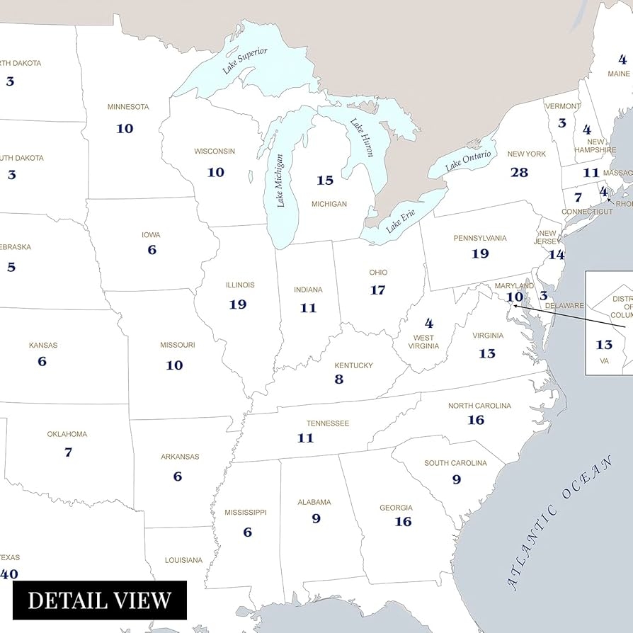 blank electoral map printable