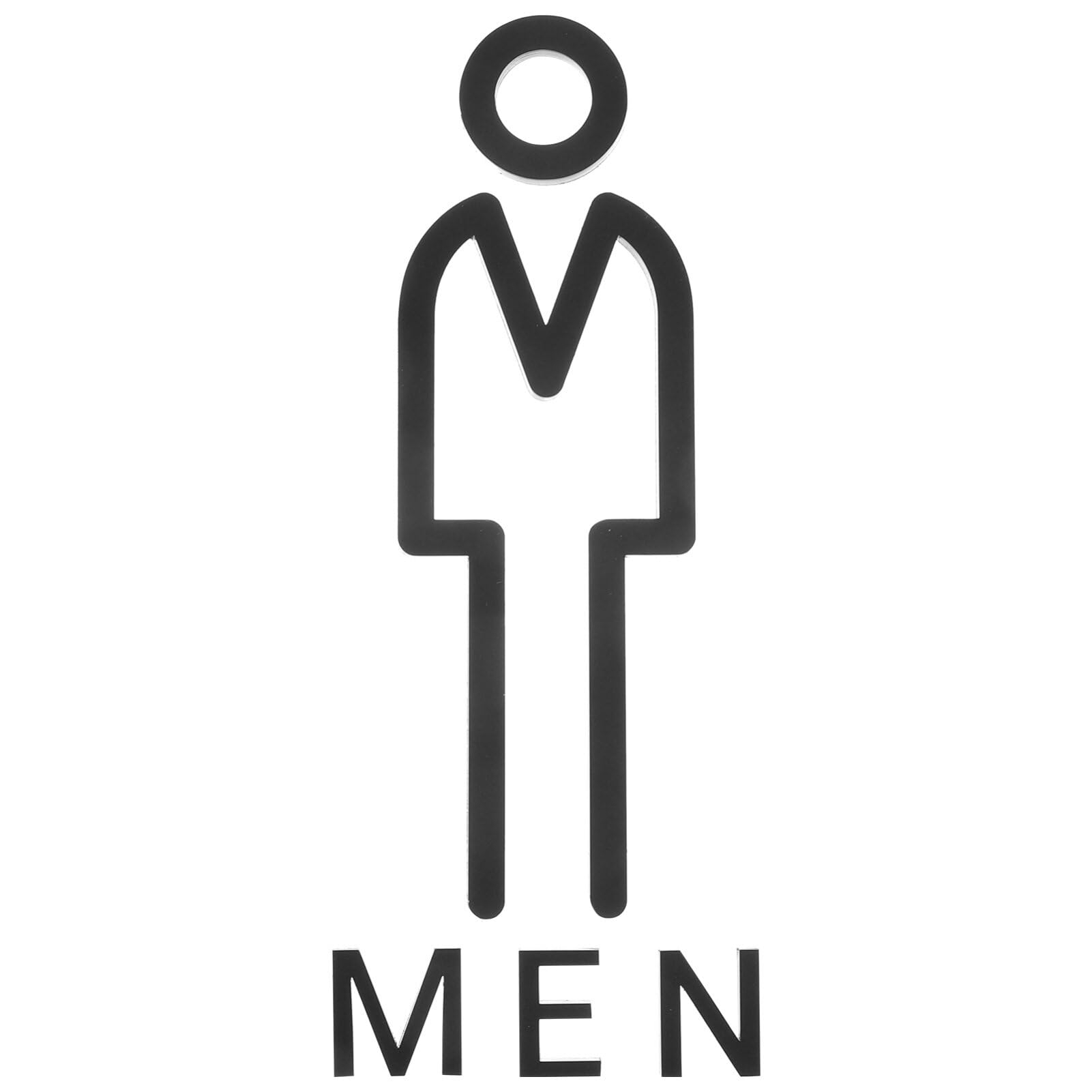 Amazon MAGICLULU Restroom Signs For Business Wall Sign For Bathroom Restroom Identification Markers Washroom Sign Decor Toilet Identification Sign Toilet Room Sign Toilet Guiding Sign Toilet Sign Office Products