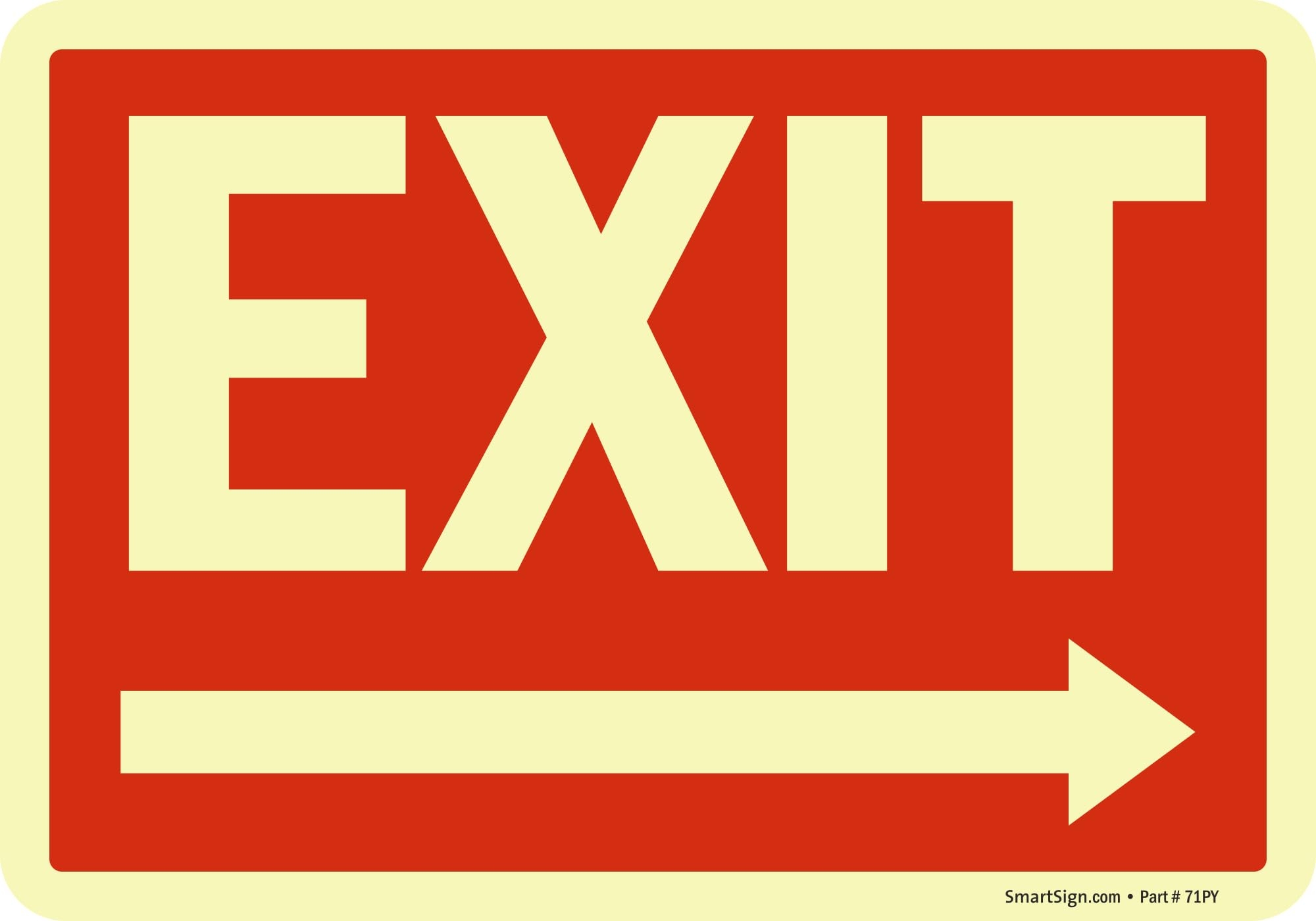 printable exit signs