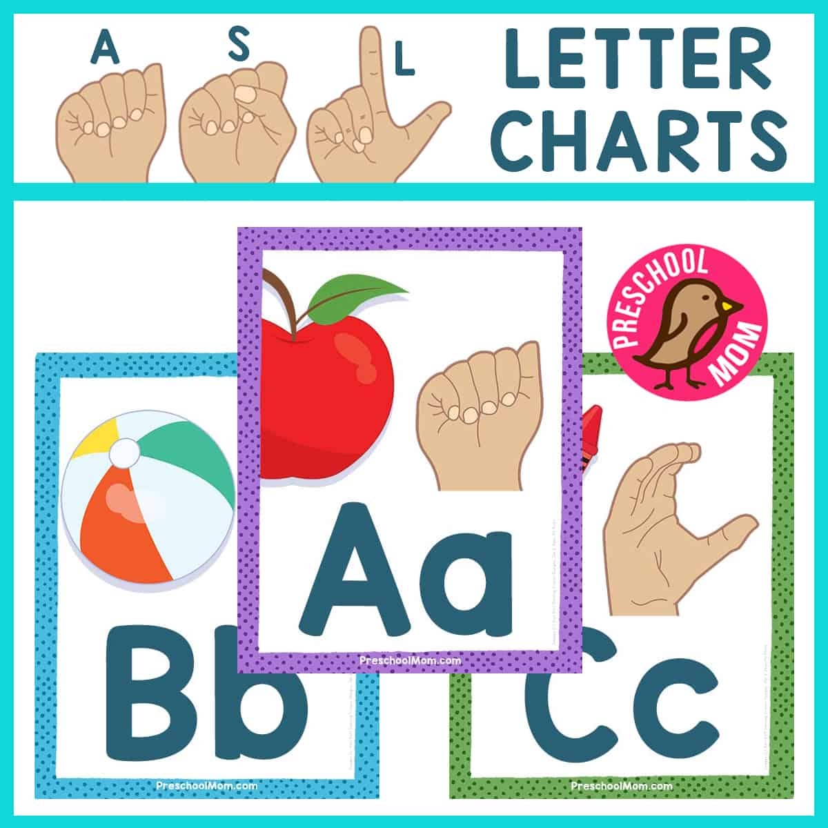 alphabet sign language printable