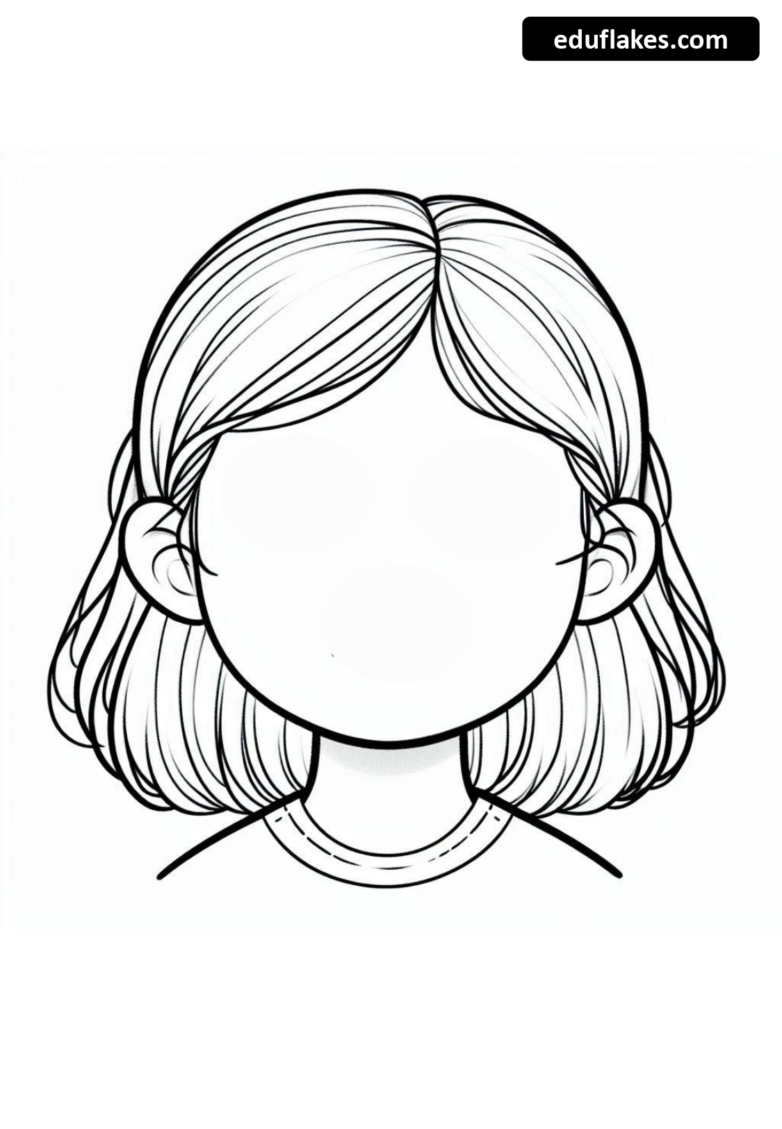 printable face template