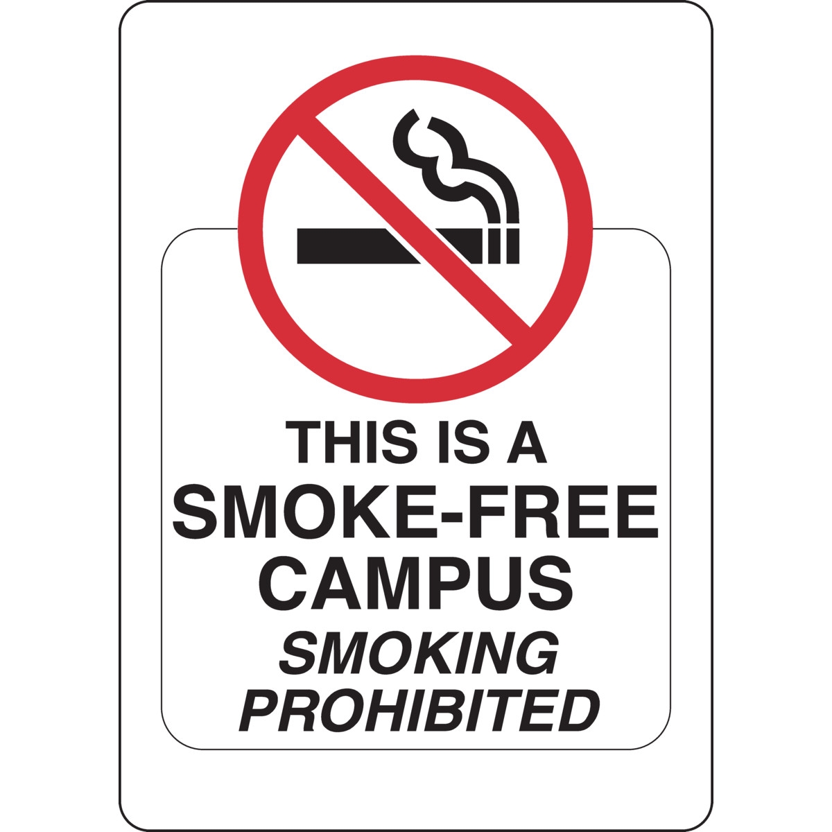 non smoking signs printable