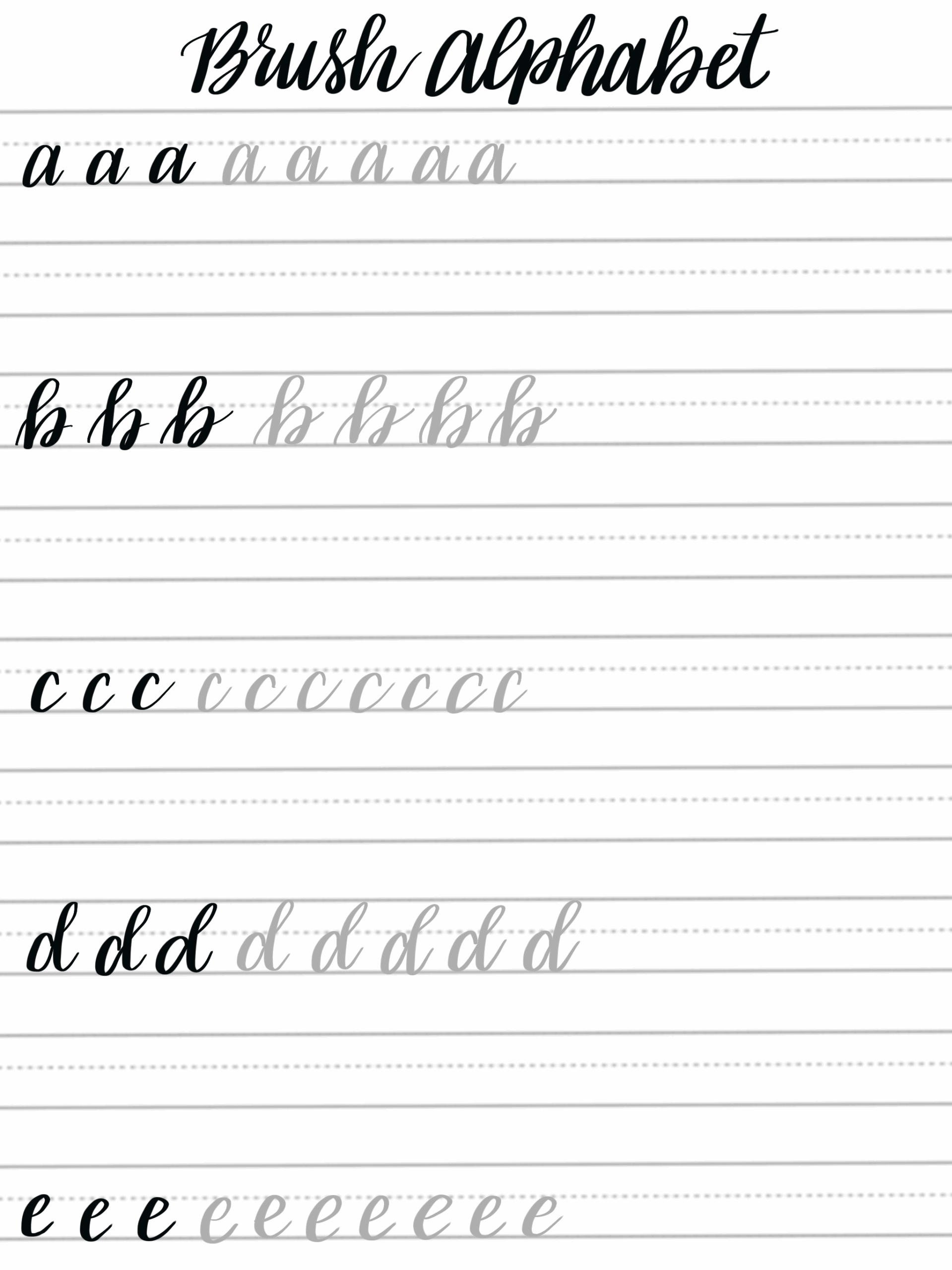 Brush Calligraphy Practice Deals