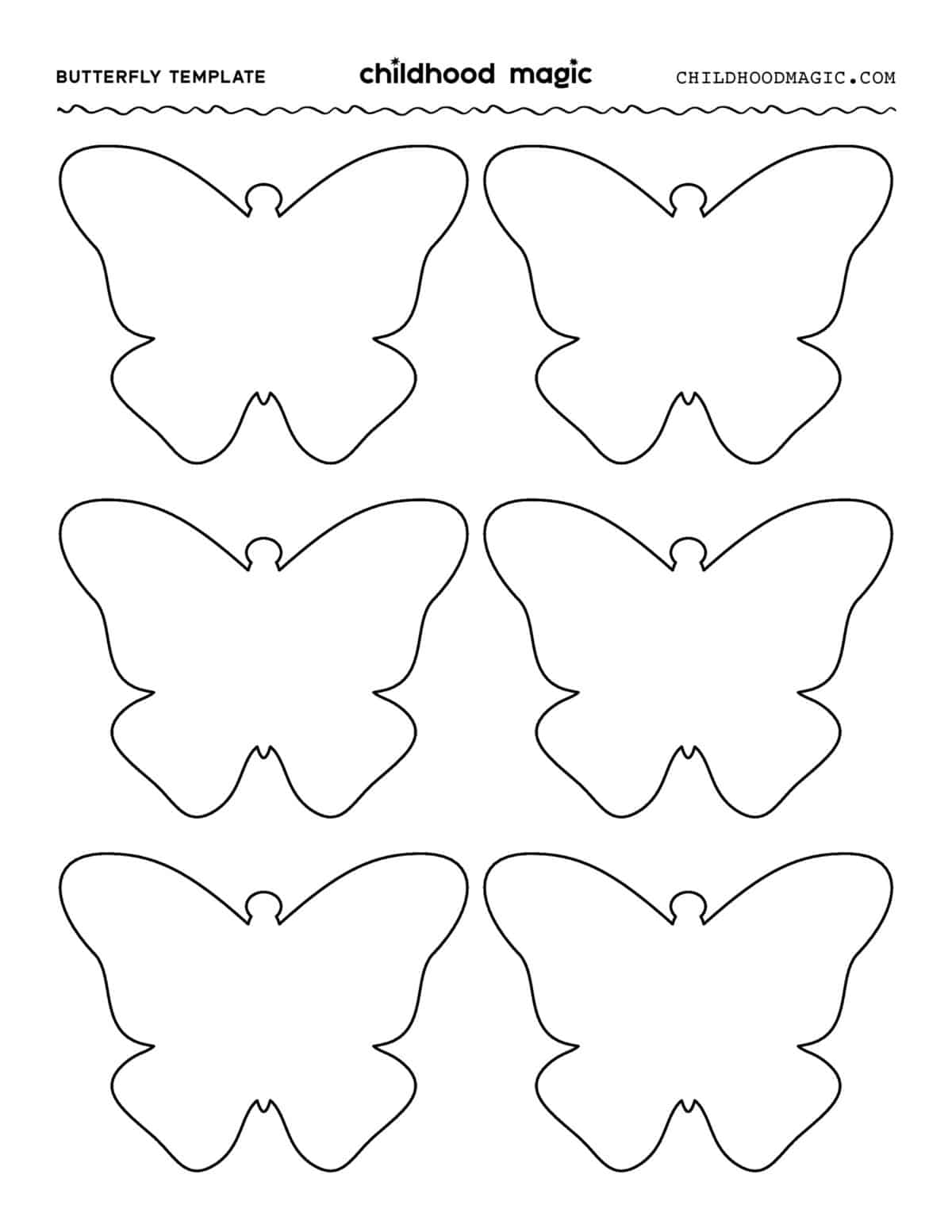 bug template printable