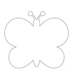 Butterfly Template Childhood Magic