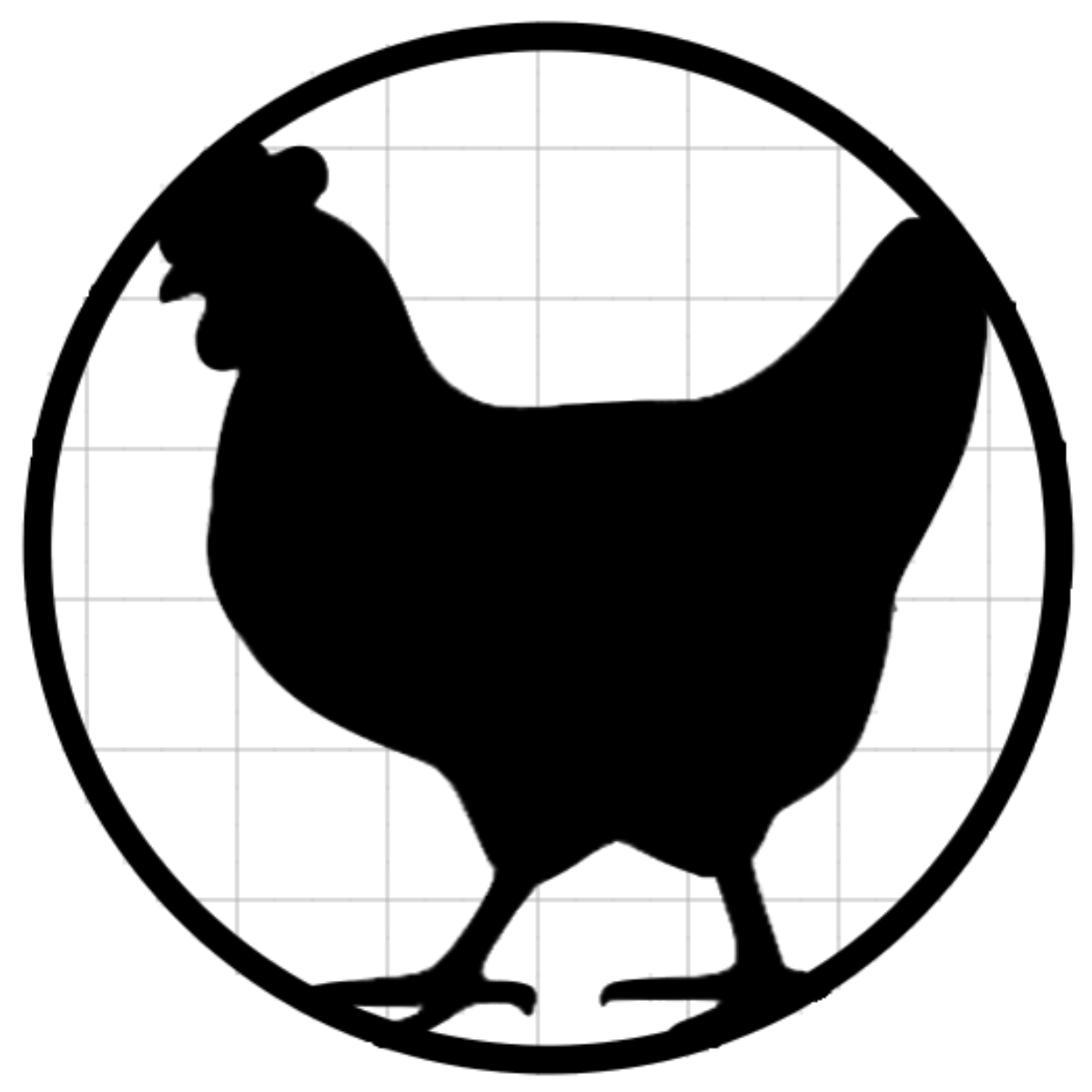 printable chicken template