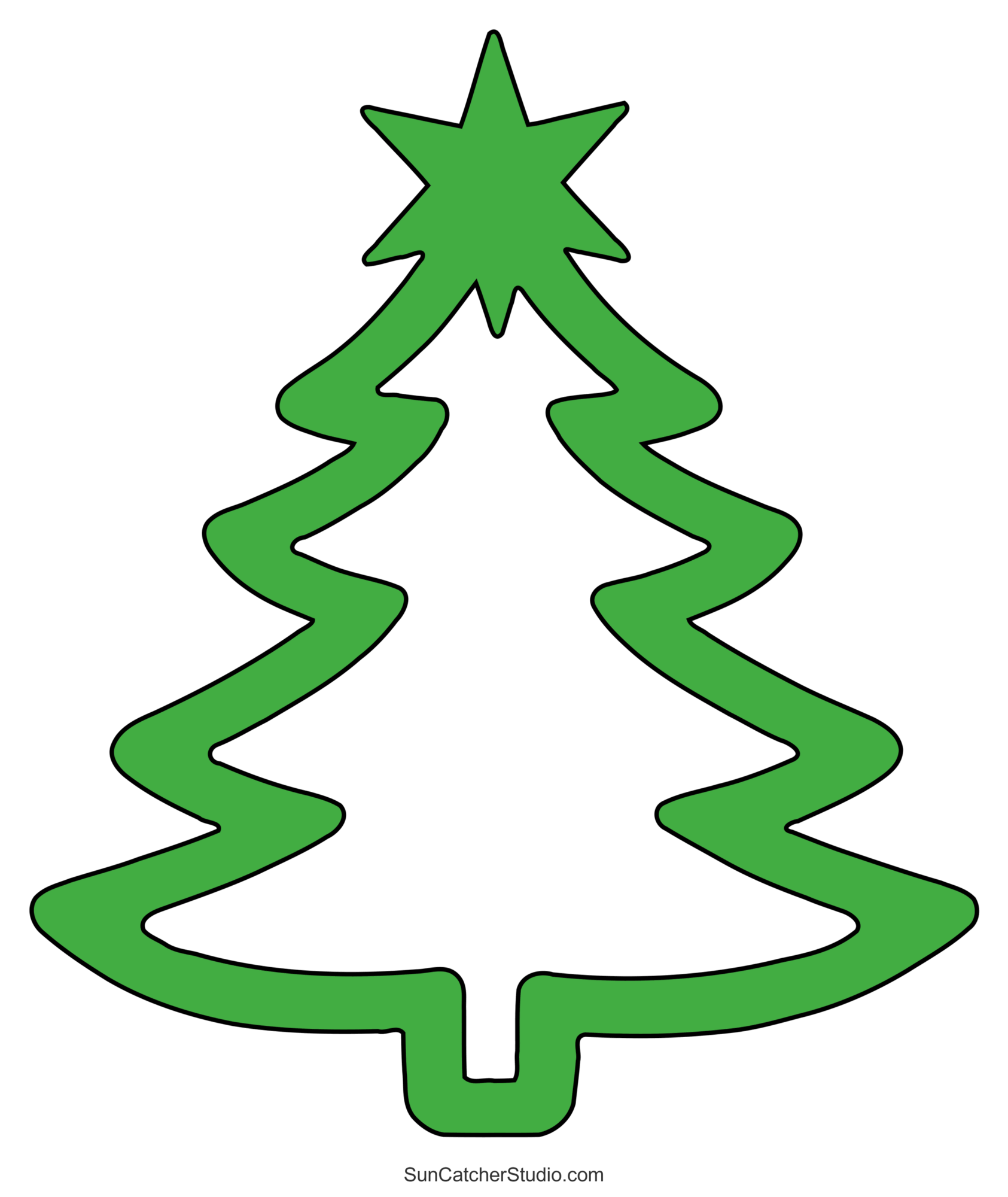 Christmas Tree Templates And Stencils Free Printable Patterns Free Printables Monograms Design Tools Patterns DIY Projects