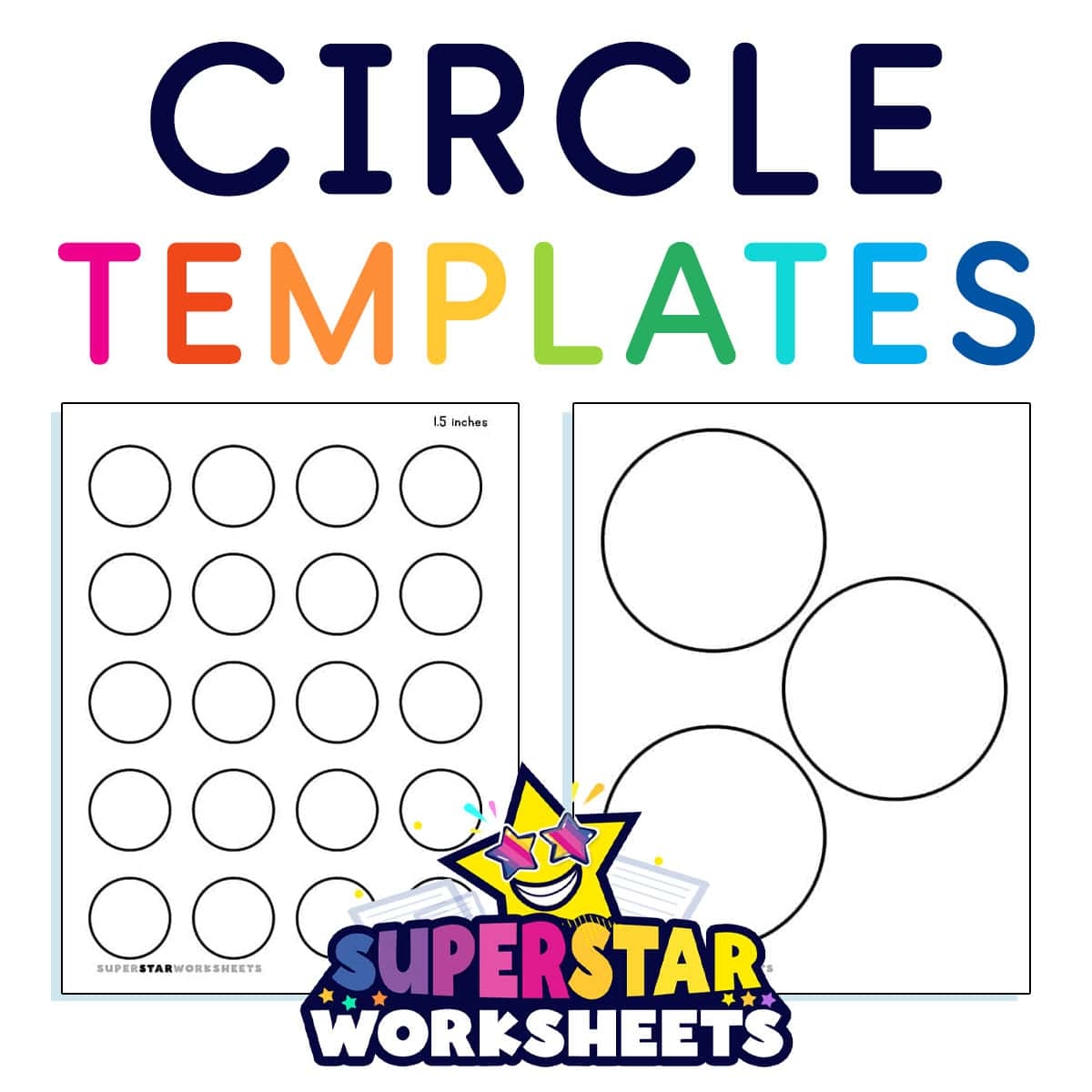 Circle Template Free Printables Superstar Worksheets Circle Template Free Printables Superstar Worksheets