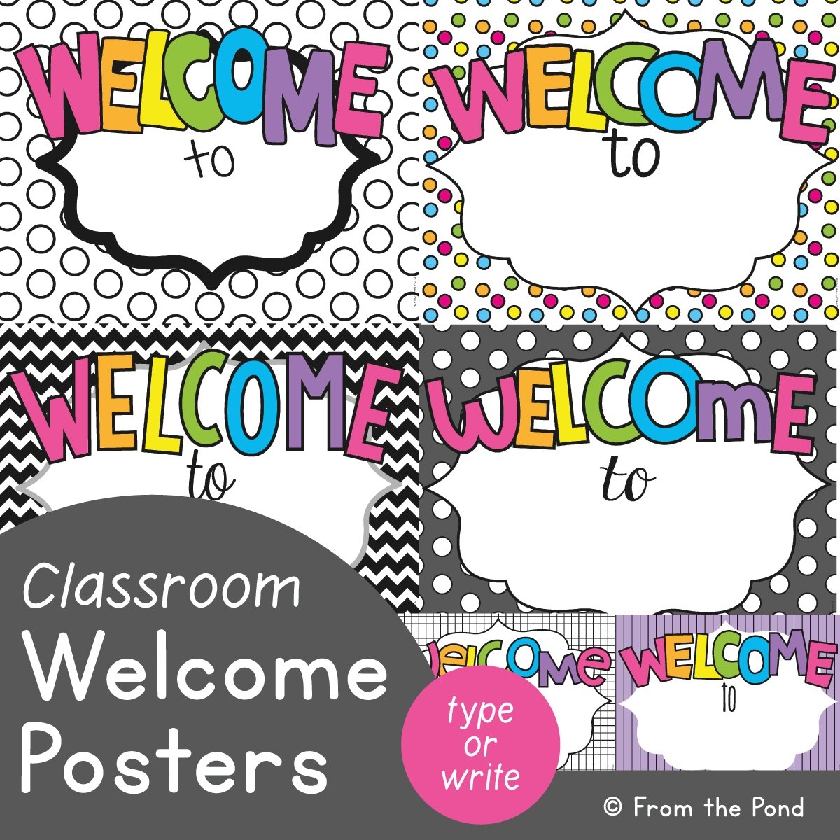 free welcome sign printable
