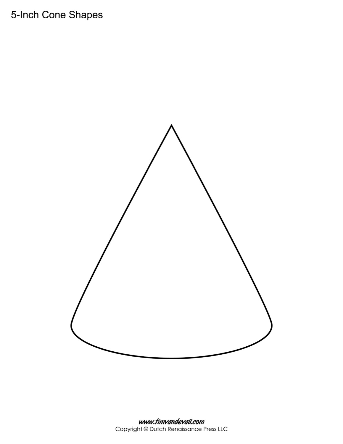 Cone Templates Cone Shape Printables Tim s Printables Cone Templates Cone Shape Printables Tim s Printables