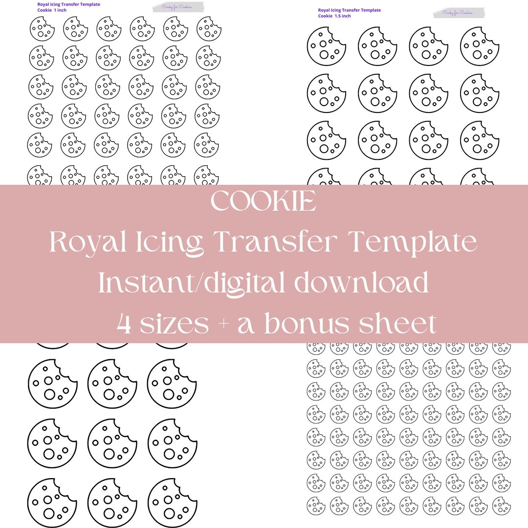 cookie template printable