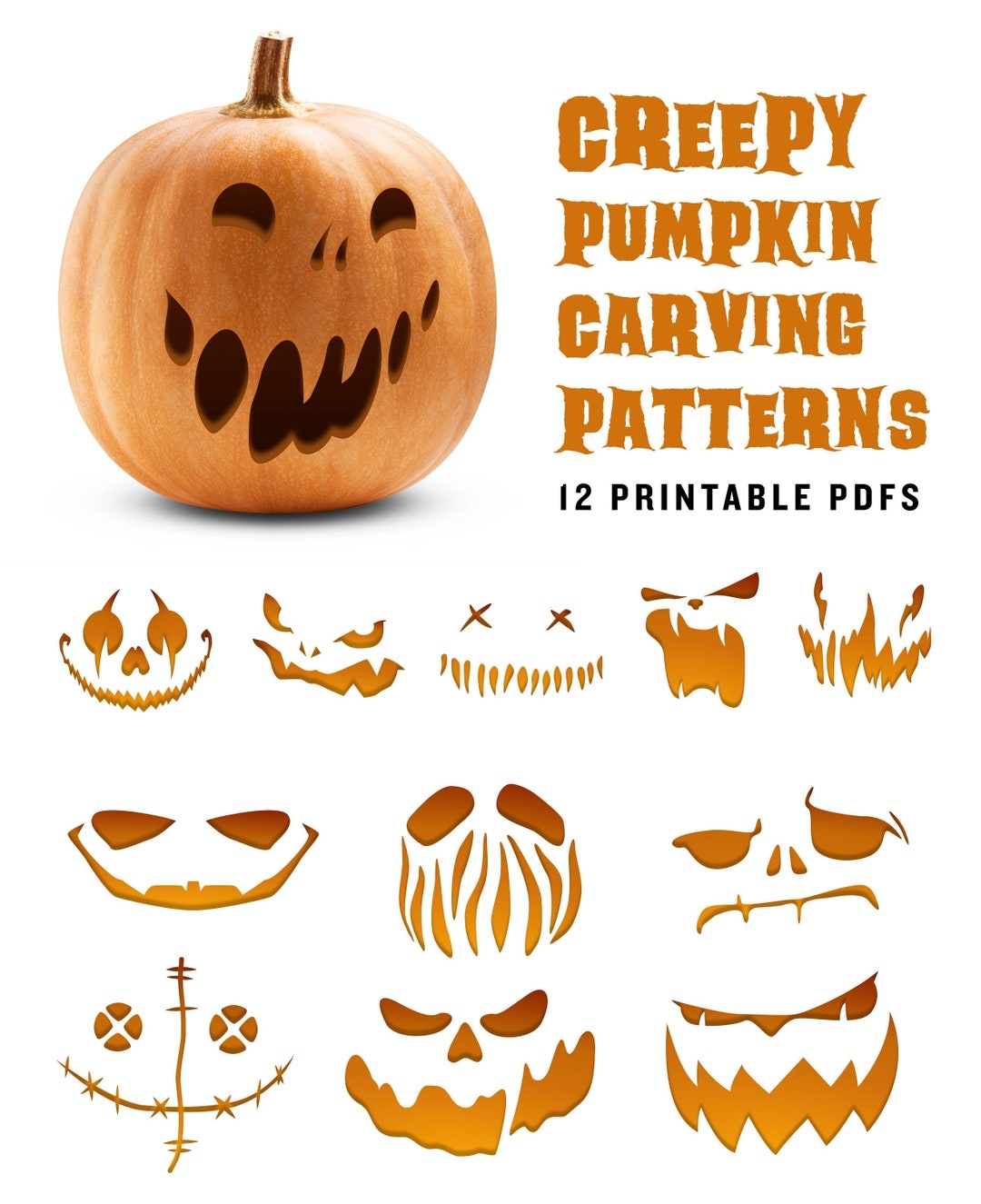 jack o lantern templates printable