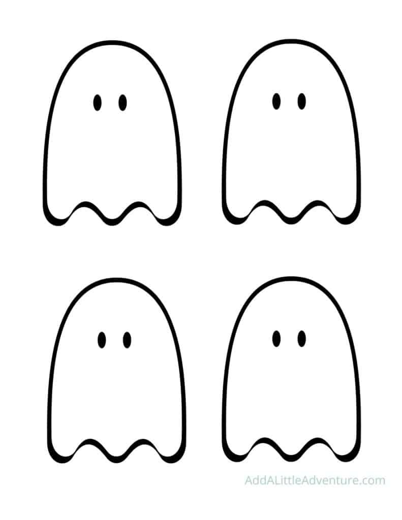 free printable ghost templates