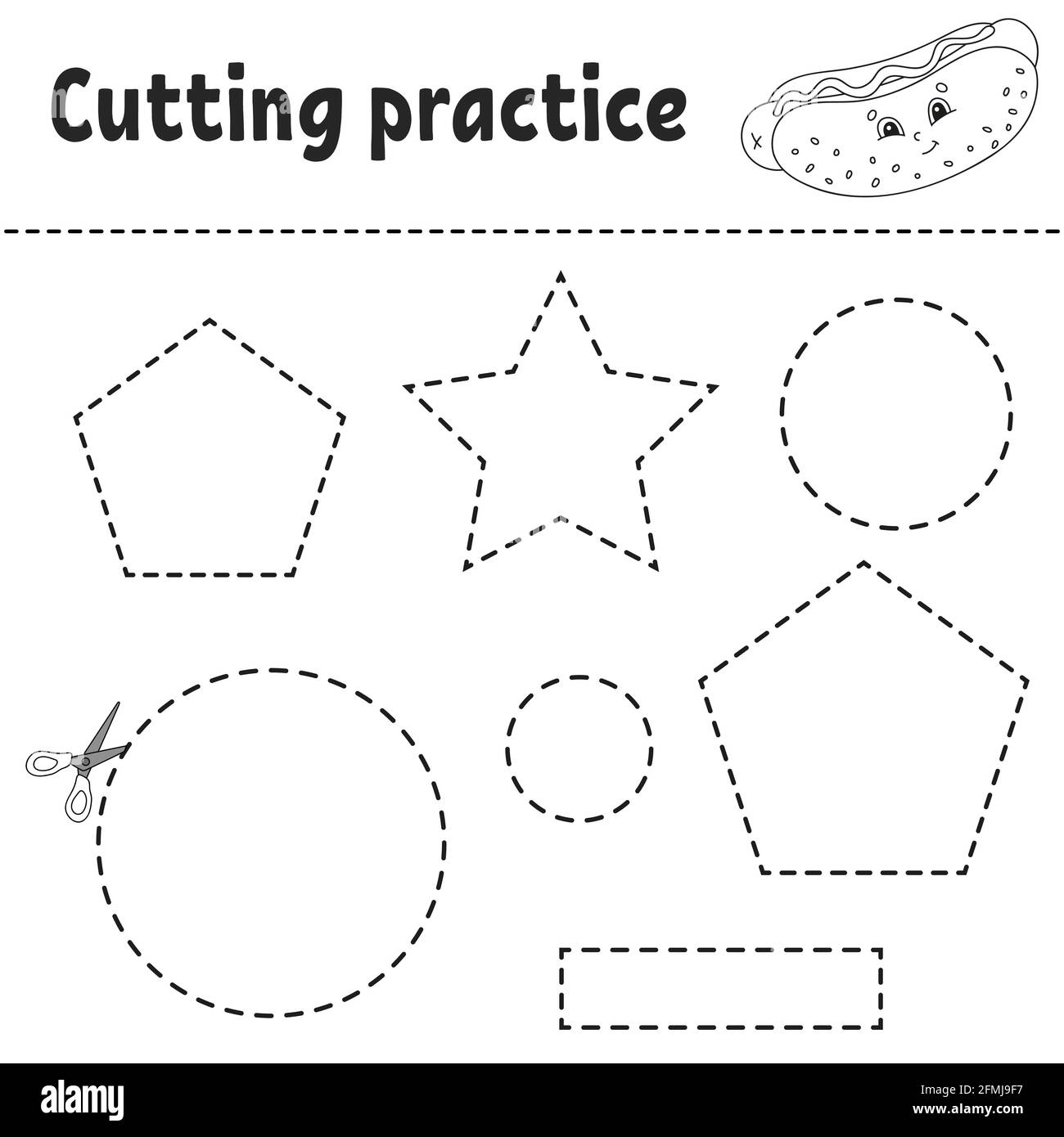 printable cutting worksheets