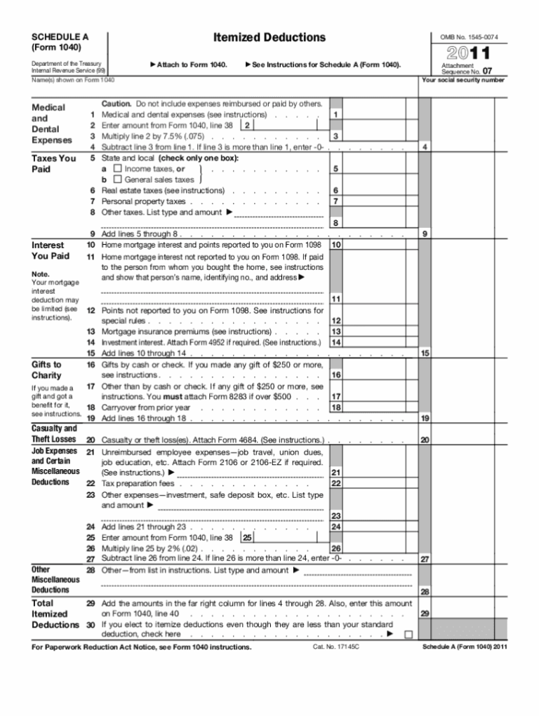 Deductions Worksheet Fill Out Sign Online DocHub