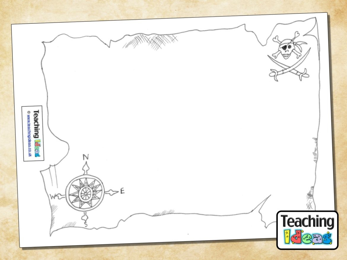 treasure map printable