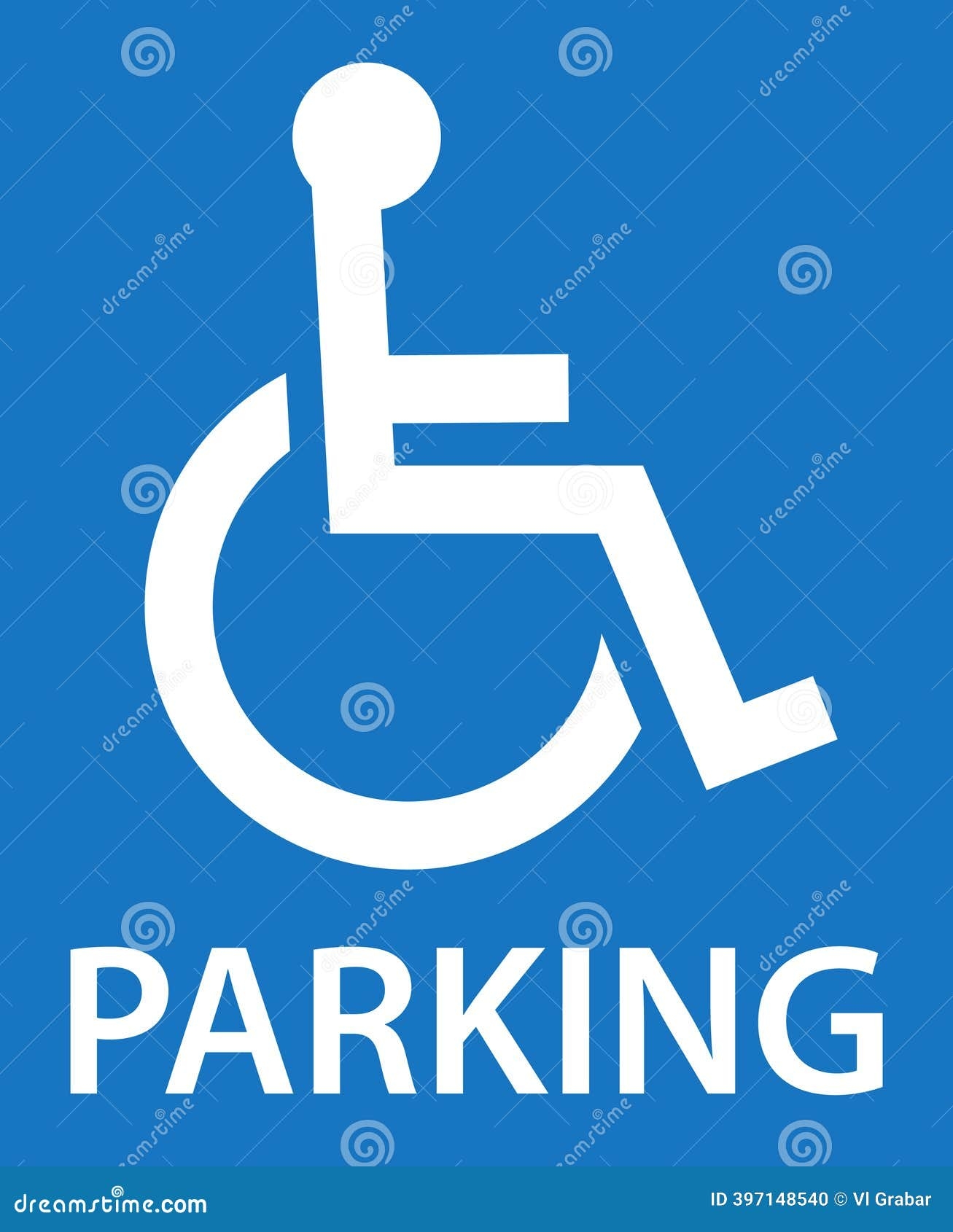 Disabled Parking Signs Disabled Symbol Parking Sign For Disabled Stock Vector Illustration Of Sign Care 397148540