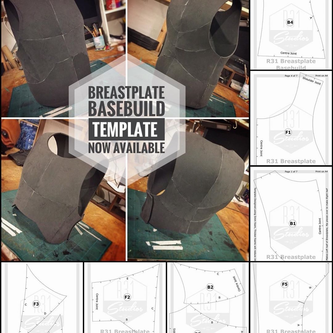 Discover 13 Free Foam Templates And Templates Ideas On This Pinterest Board Cosplay Foam Props Cosplay Diy And More