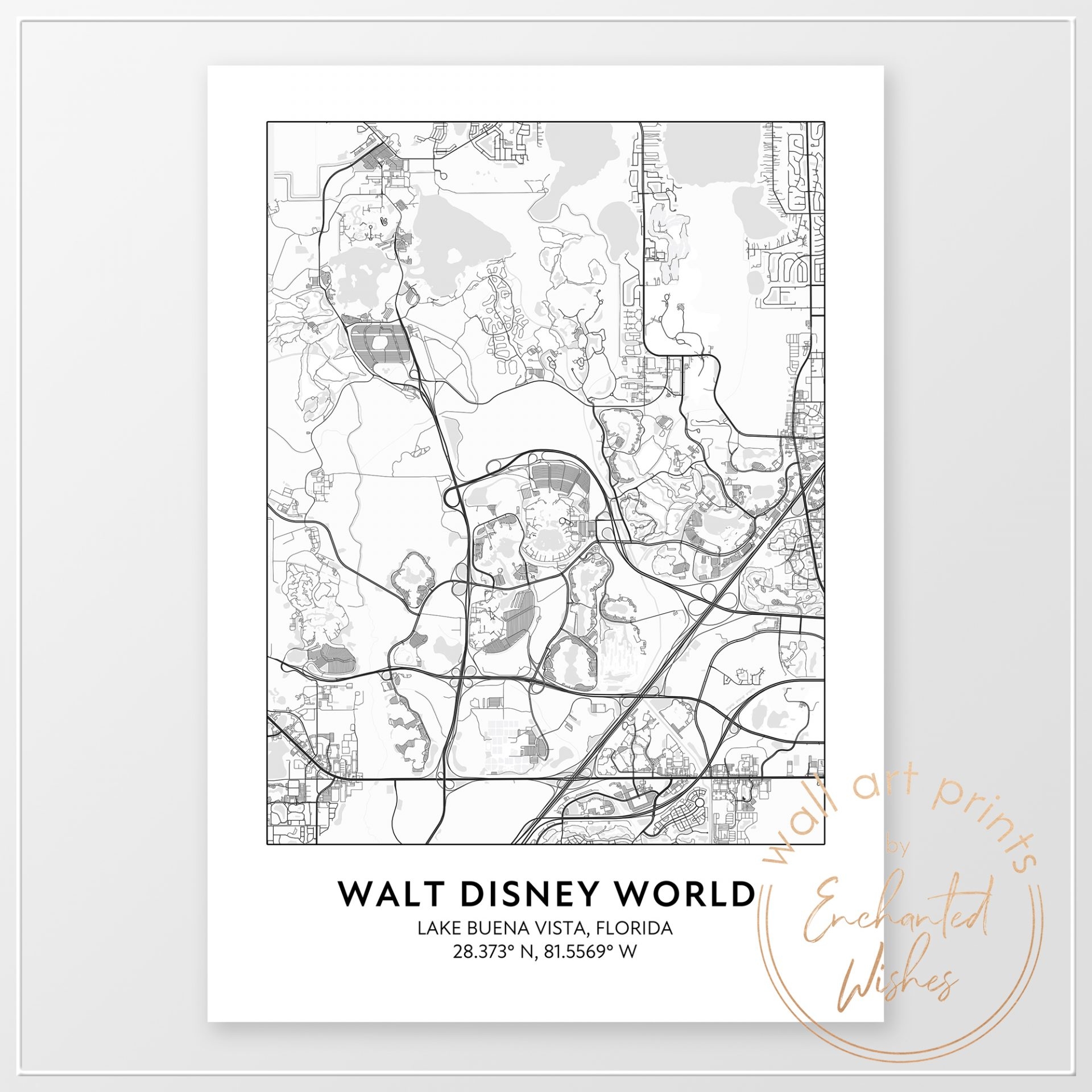 printable disney maps