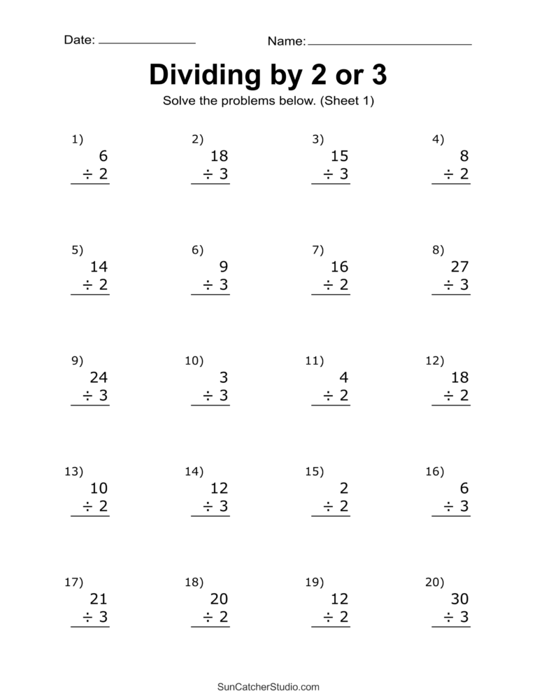 Division Worksheets Problems Free Printable Math Drills Free Printables Monograms Design Tools Patterns DIY Projects