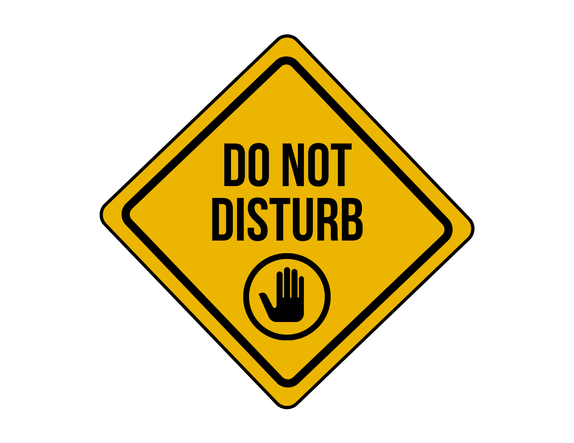 DO NOT DISTURB
